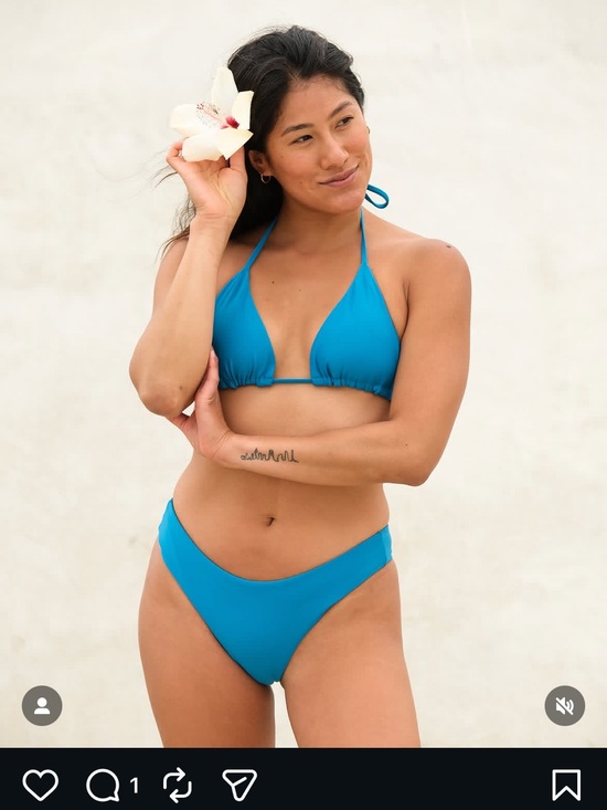 Midori Other - Midori Bikinis Whale Tail bikini bottom size small in Talise NWT